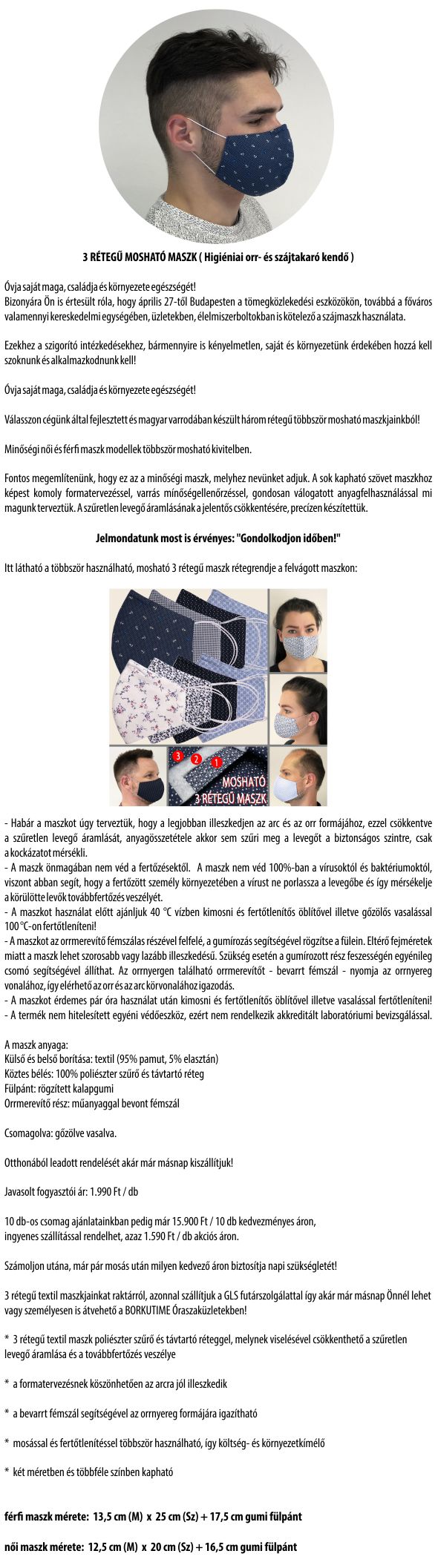 Maszk MASZK-F1 portré kép